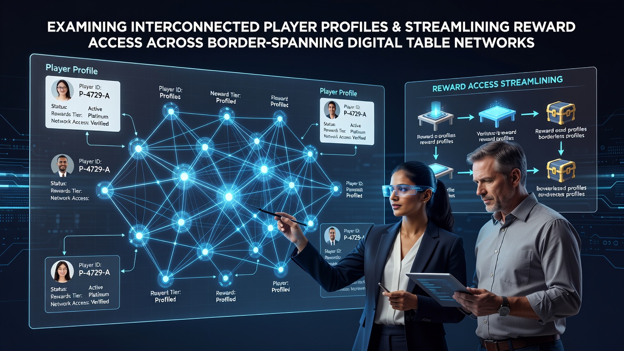 Vernetzung von Spielerprofilen in digitalen Tischnetzwerken
