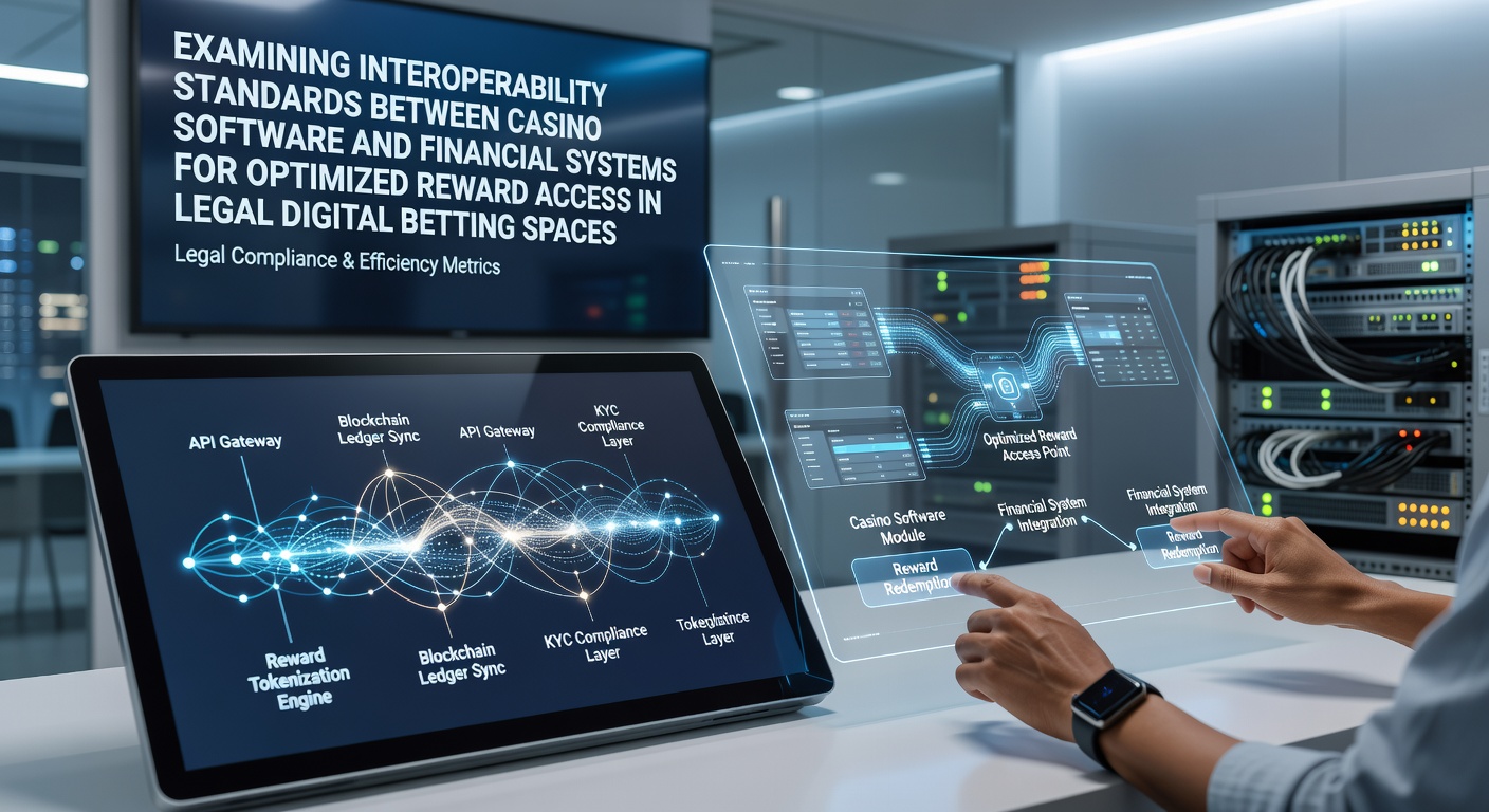 Darstellung der Schnittstellen zwischen Casino-Software und Finanzsystemen in digitalen Wettplattformen