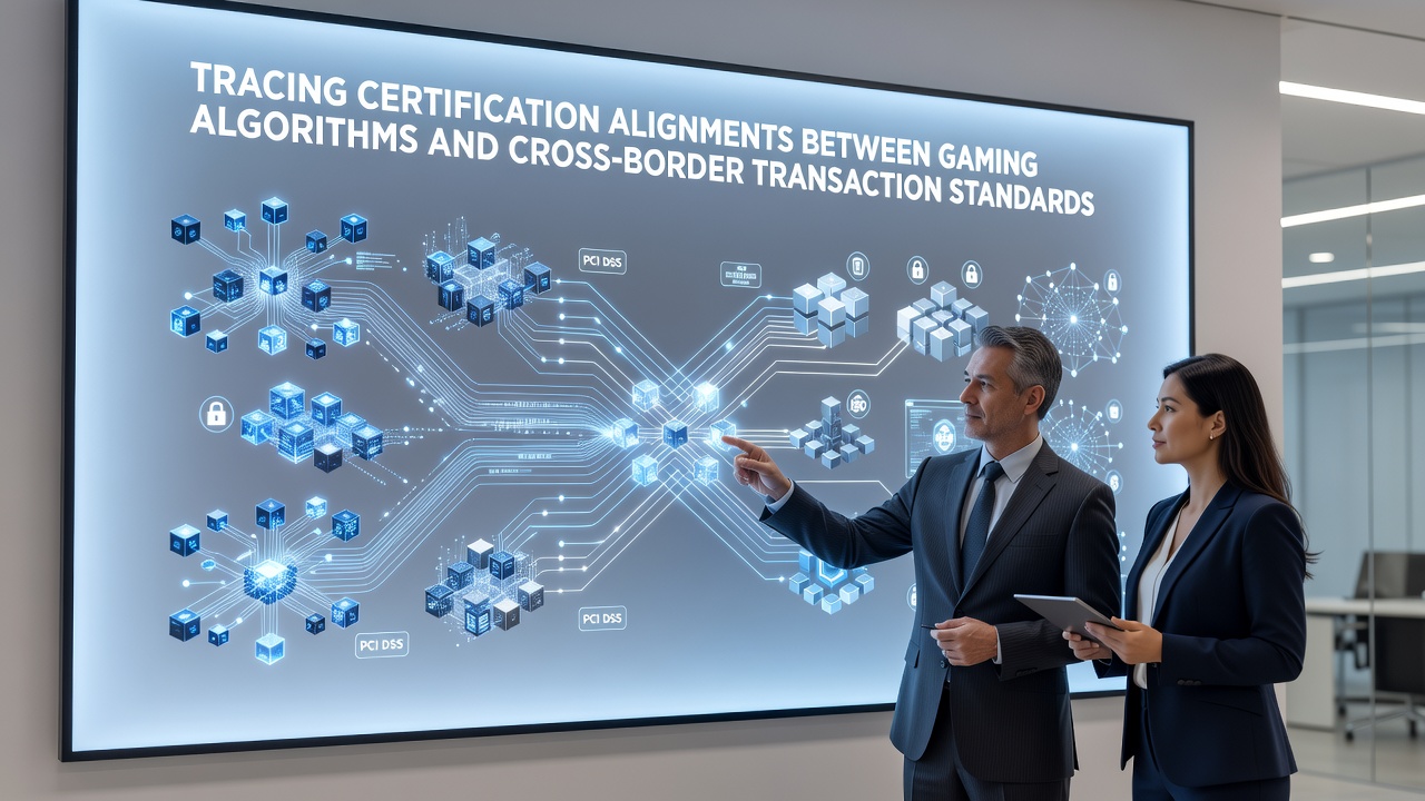 Illustration der Synchronisation von Gaming-Algorithmen mit Zahlungsstandards in mobilen Umgebungen